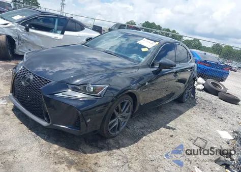 2018 Lexus Is 300 из США, поврежденный, VIN JTHBA1D28J5074972